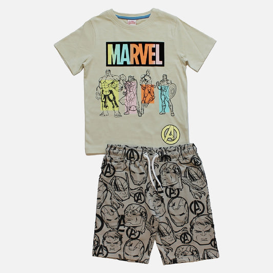 Avengers Short & Tshirt Outerwear Set DFM00539B