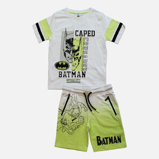 Batman Short & Tshirt Outerwear Set
