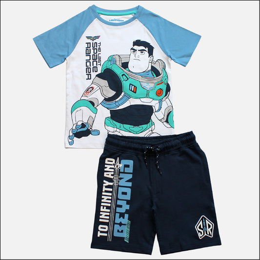 Buzz Lightyear Short & Tshirt Outerwear Set - Official Movie Merchandise