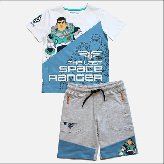 Buzz Lightyear Short & Tshirt Outerwear Set - Official Movie Merchandise