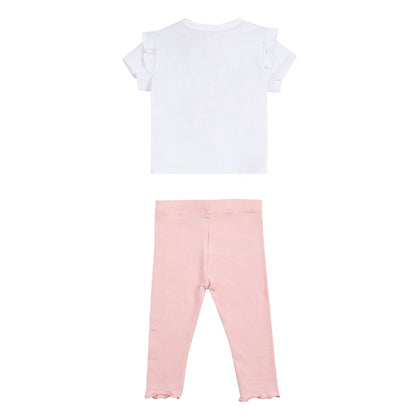 Elle Girls Toddler Cat Frill T-Shirt and Legging Set ELL0610002