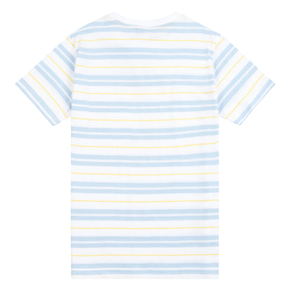 Franklin & Marshall Boys Thin Stripe Arch T-Shirt FMS0576002