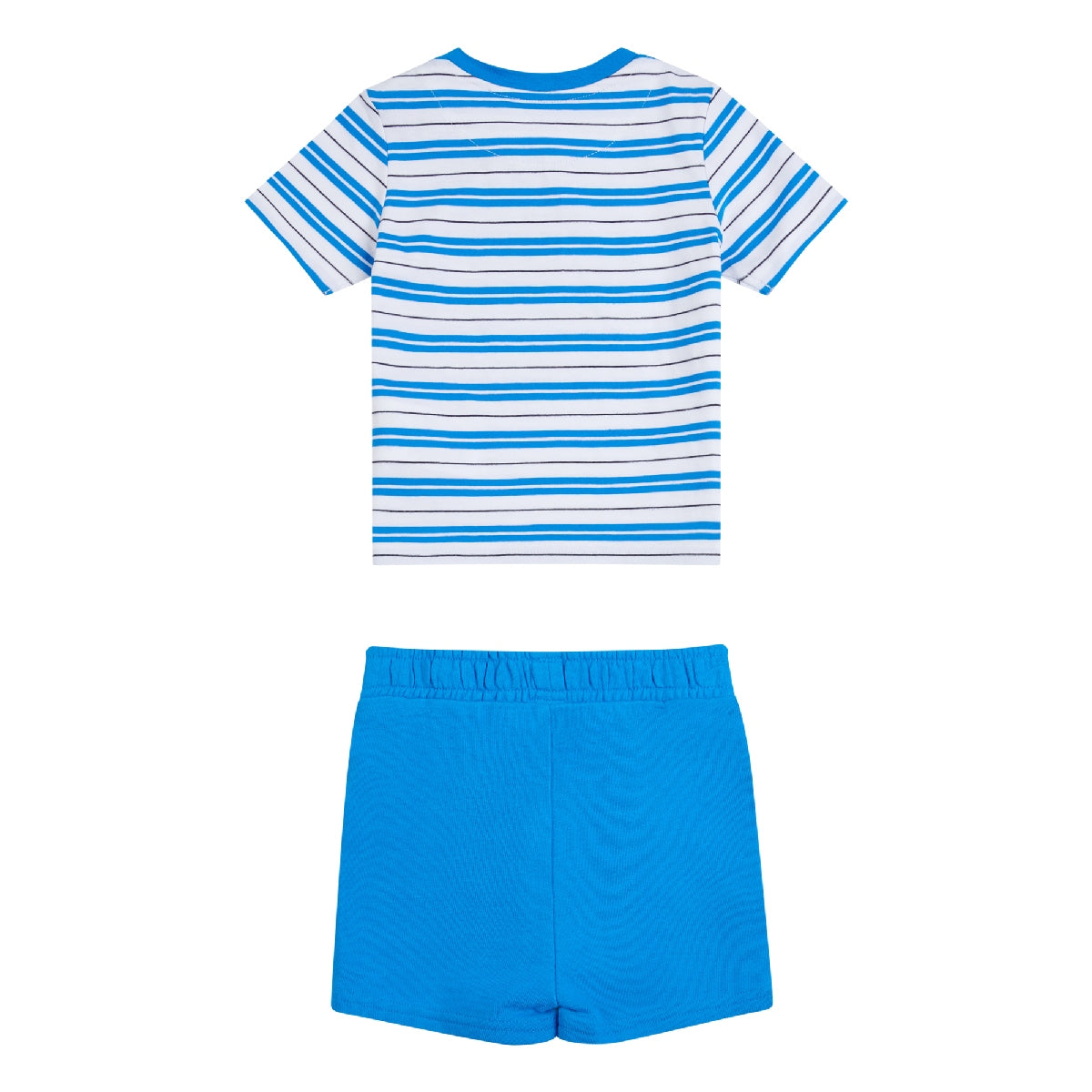 Franklin & Marshall Boys Baby and Toddler Wide Stripe T-Shirt and Short Set FMS0580A40