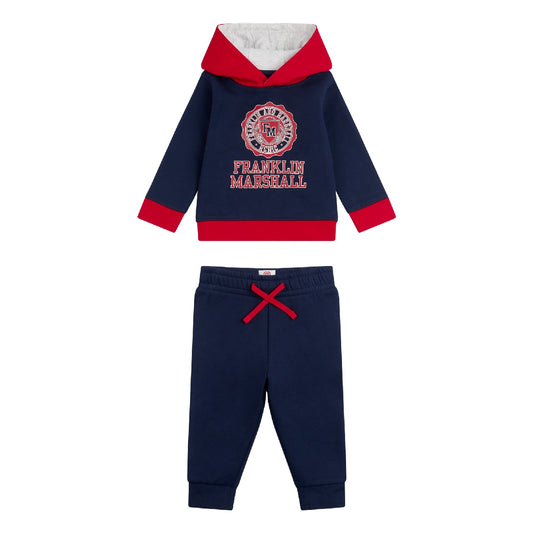 Franklin & Marshall Boys Baby and Toddler Crest Hoodie and Joggers Set FMS0582203