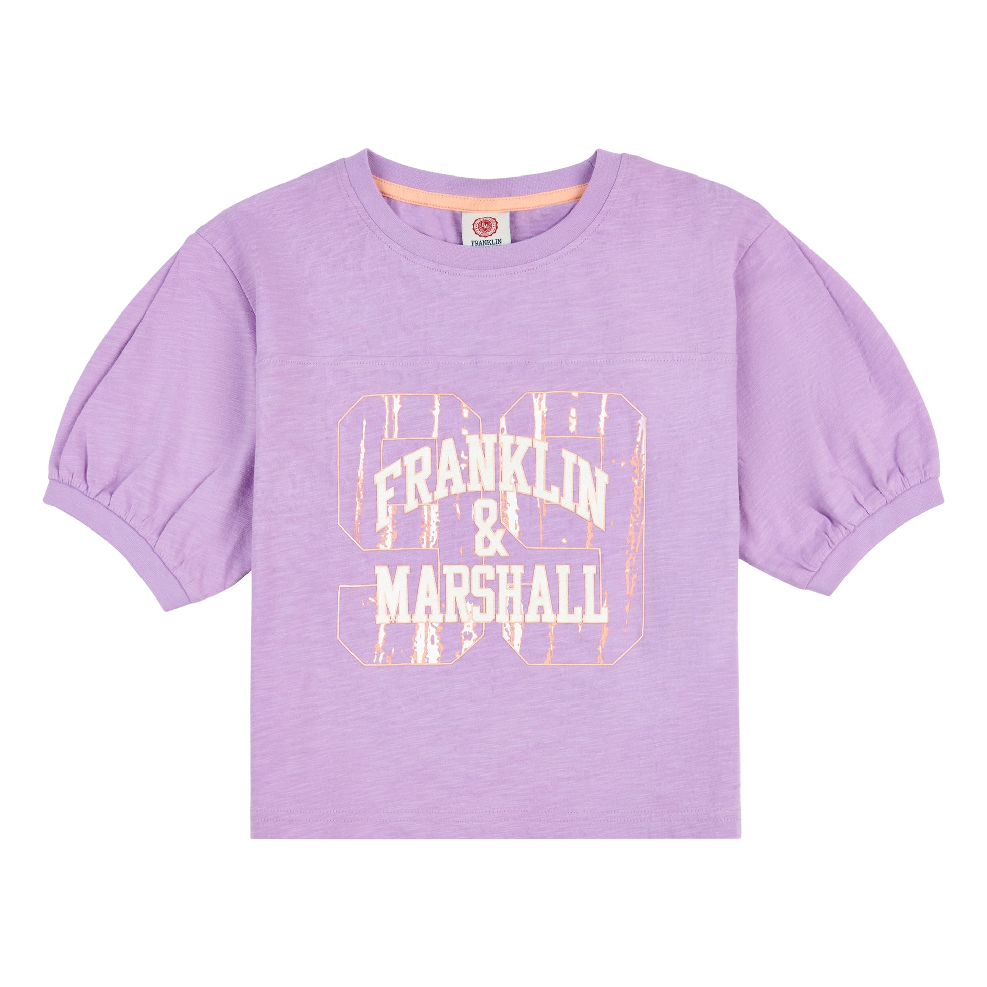 Franklin & Marshall Puff Sleeve T-Shirt FMS5031B19