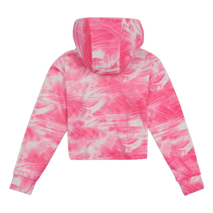 Juicy Couture Girls Velour Marbel Print Hoodie JBX5730B28