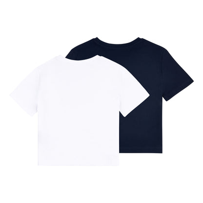 Jack Wills Girls Crop T-Shirt Twin Pack JWS5318002