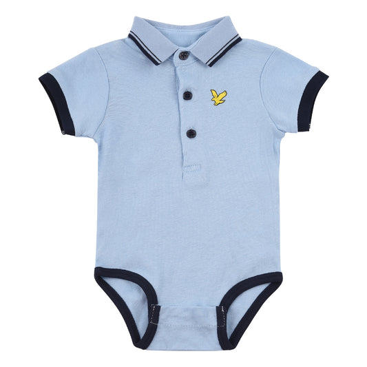 Lyle & Scott Boys Baby & Toddler Gifting Classic Tipped Polo Romper LSC0945209
