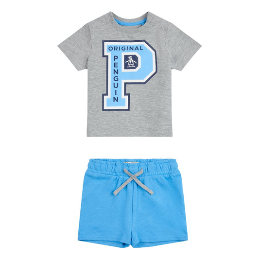 Penguin Boys Toddler Logo T-Shirt and Shorts