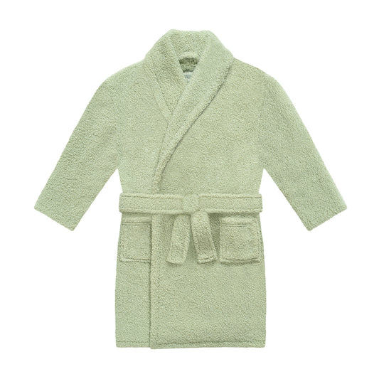 1 Pack Girls Greentreat Recycled Fleece Robe With Collar