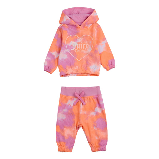 Juicy Couture Girls Toddler Cloud Hoodie and Joggers
