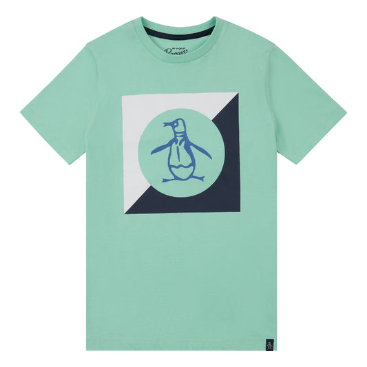 Penguin Boys Spliced Graphic T-Shirt