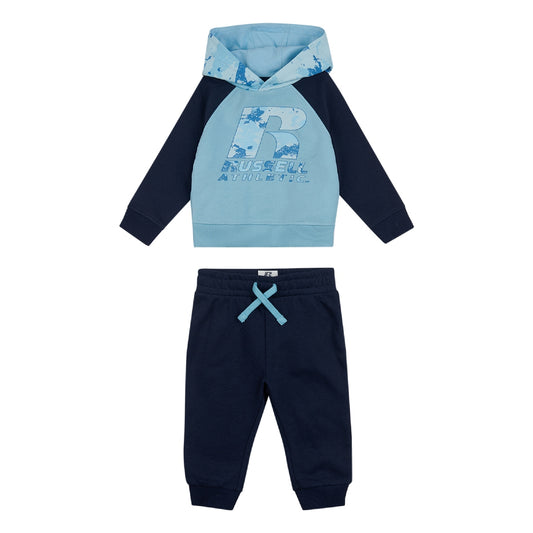 Russell Athletic Boys Baby and Toddler Camo Hoodie and Joggers Set