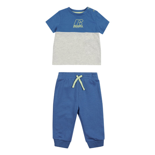 Russell Athletic Boys Baby and Toddler T-Shirt and Joggers Set